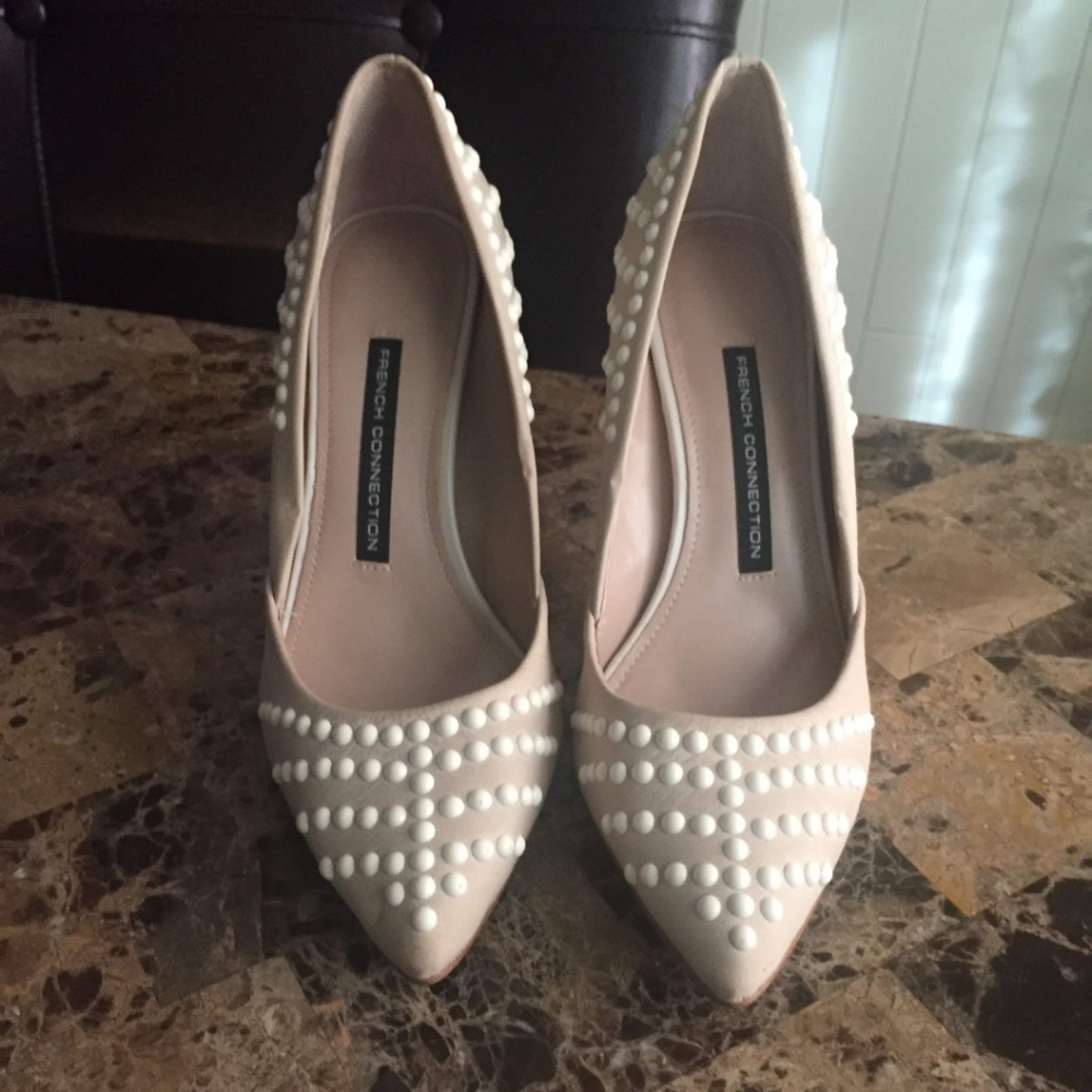 French Connection White Heel s
